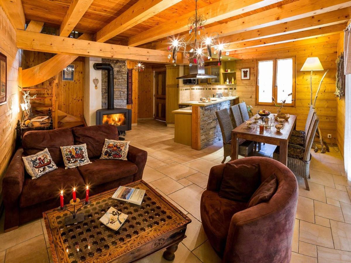 Chalet 6 Pers Avec Spa, Terrasse Plein Sud A Saint-Michel-De-Chaillol - Fr-1-393-22 外观 照片