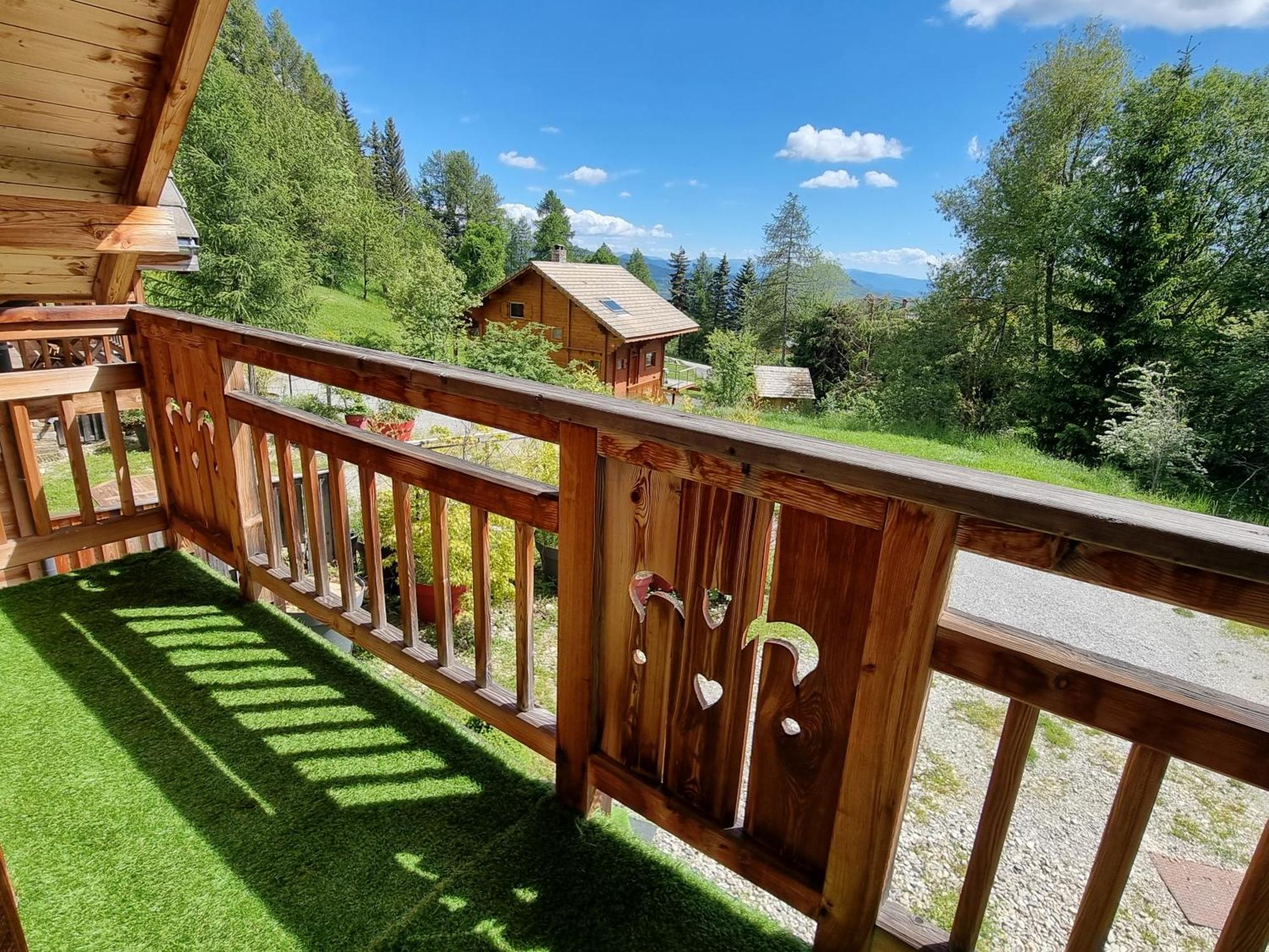 Chalet 6 Pers Avec Spa, Terrasse Plein Sud A Saint-Michel-De-Chaillol - Fr-1-393-22 外观 照片