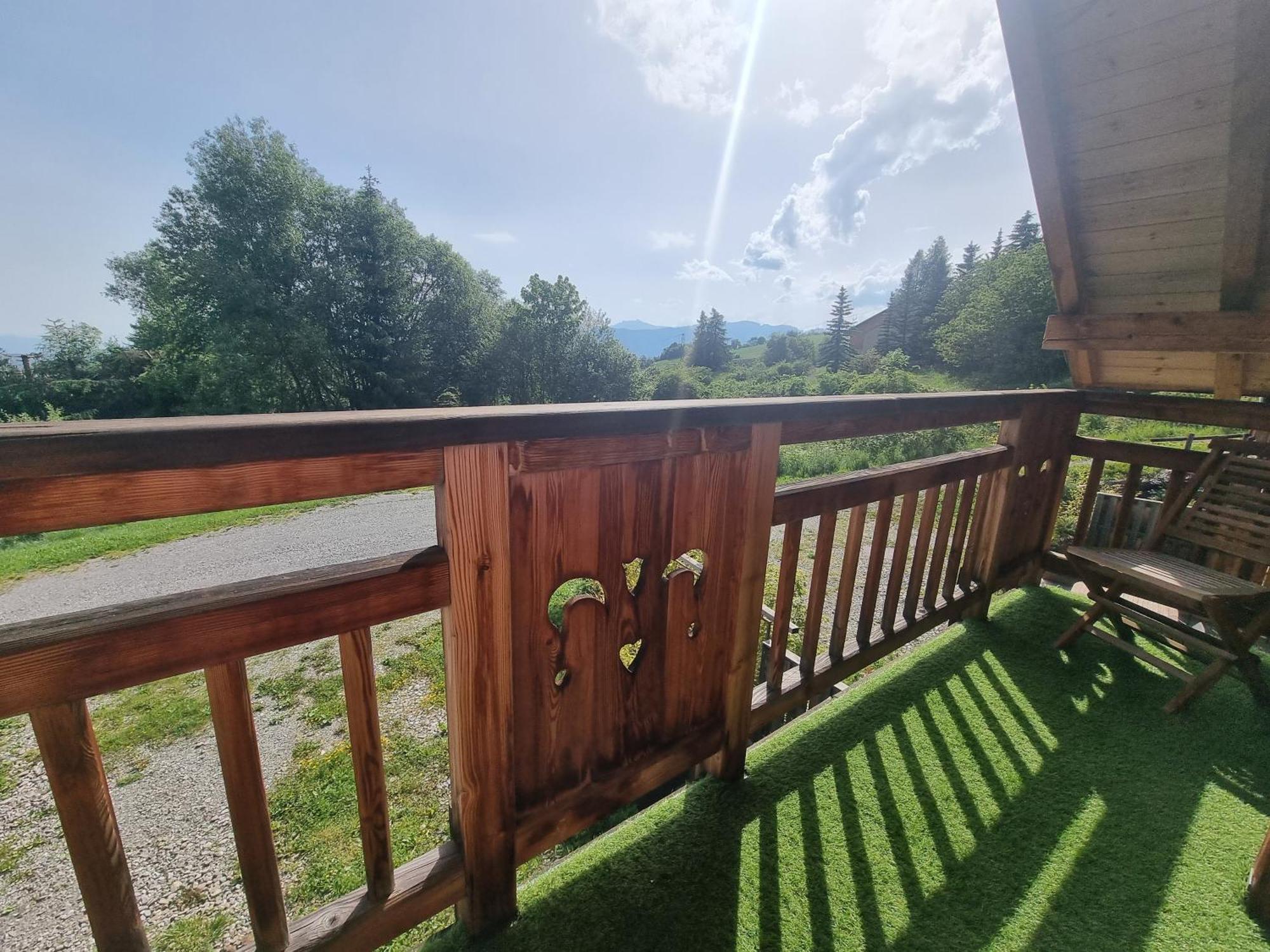 Chalet 6 Pers Avec Spa, Terrasse Plein Sud A Saint-Michel-De-Chaillol - Fr-1-393-22 客房 照片