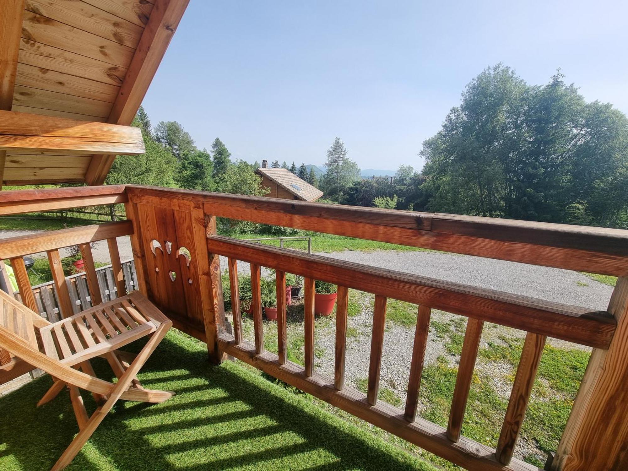 Chalet 6 Pers Avec Spa, Terrasse Plein Sud A Saint-Michel-De-Chaillol - Fr-1-393-22 外观 照片