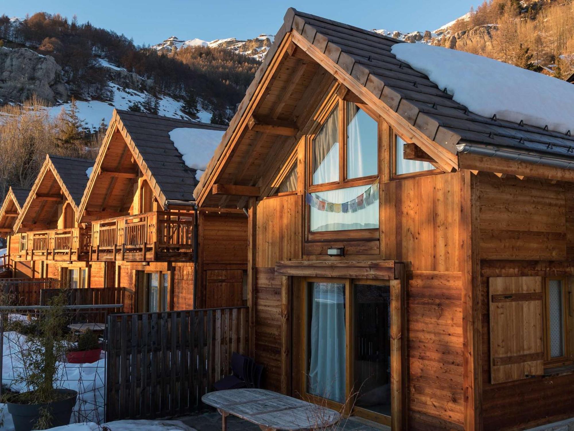 Chalet 6 Pers Avec Spa, Terrasse Plein Sud A Saint-Michel-De-Chaillol - Fr-1-393-22 外观 照片