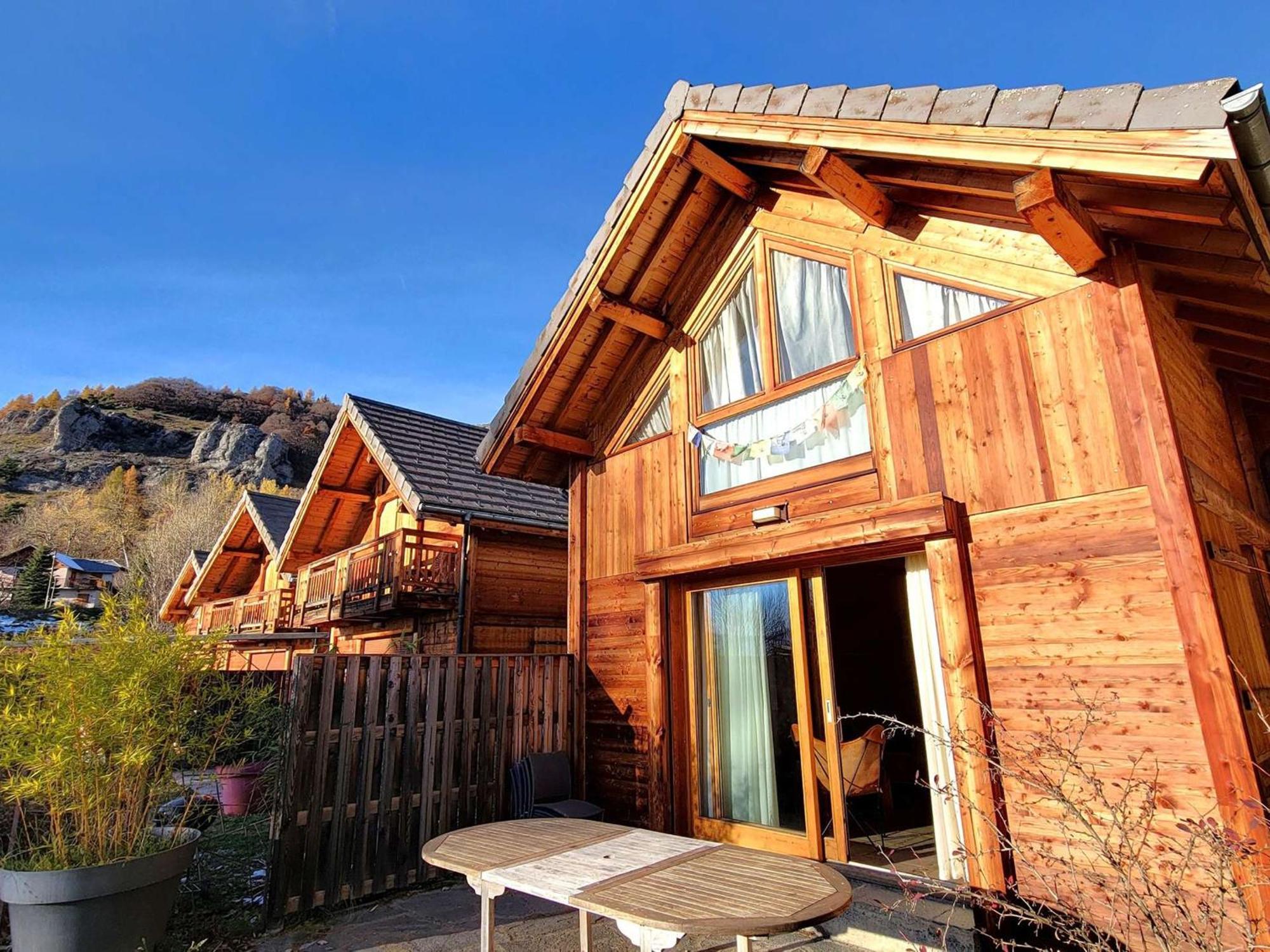 Chalet 6 Pers Avec Spa, Terrasse Plein Sud A Saint-Michel-De-Chaillol - Fr-1-393-22 外观 照片