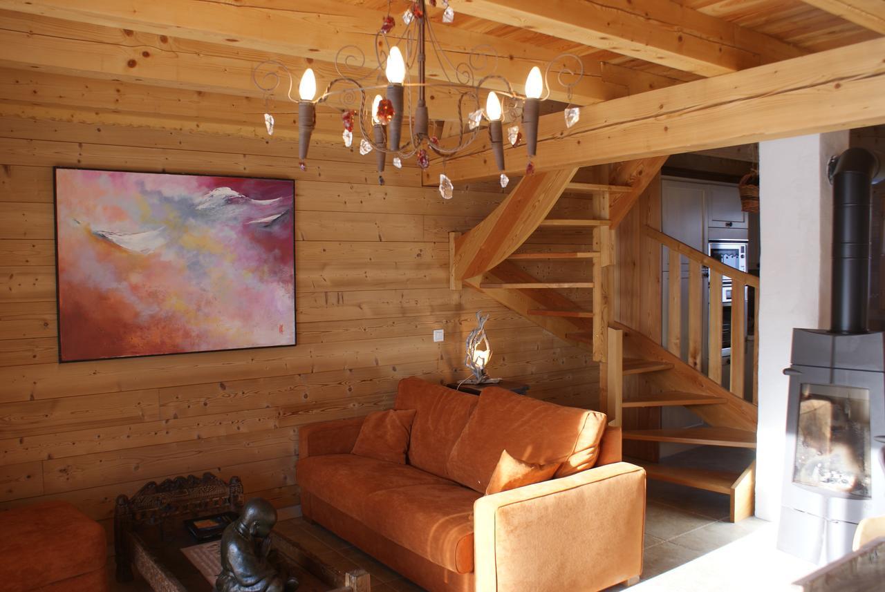 Chalet 6 Pers Avec Spa, Terrasse Plein Sud A Saint-Michel-De-Chaillol - Fr-1-393-22 外观 照片