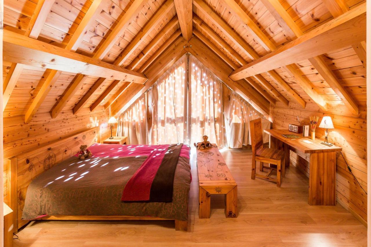 Chalet 6 Pers Avec Spa, Terrasse Plein Sud A Saint-Michel-De-Chaillol - Fr-1-393-22 外观 照片